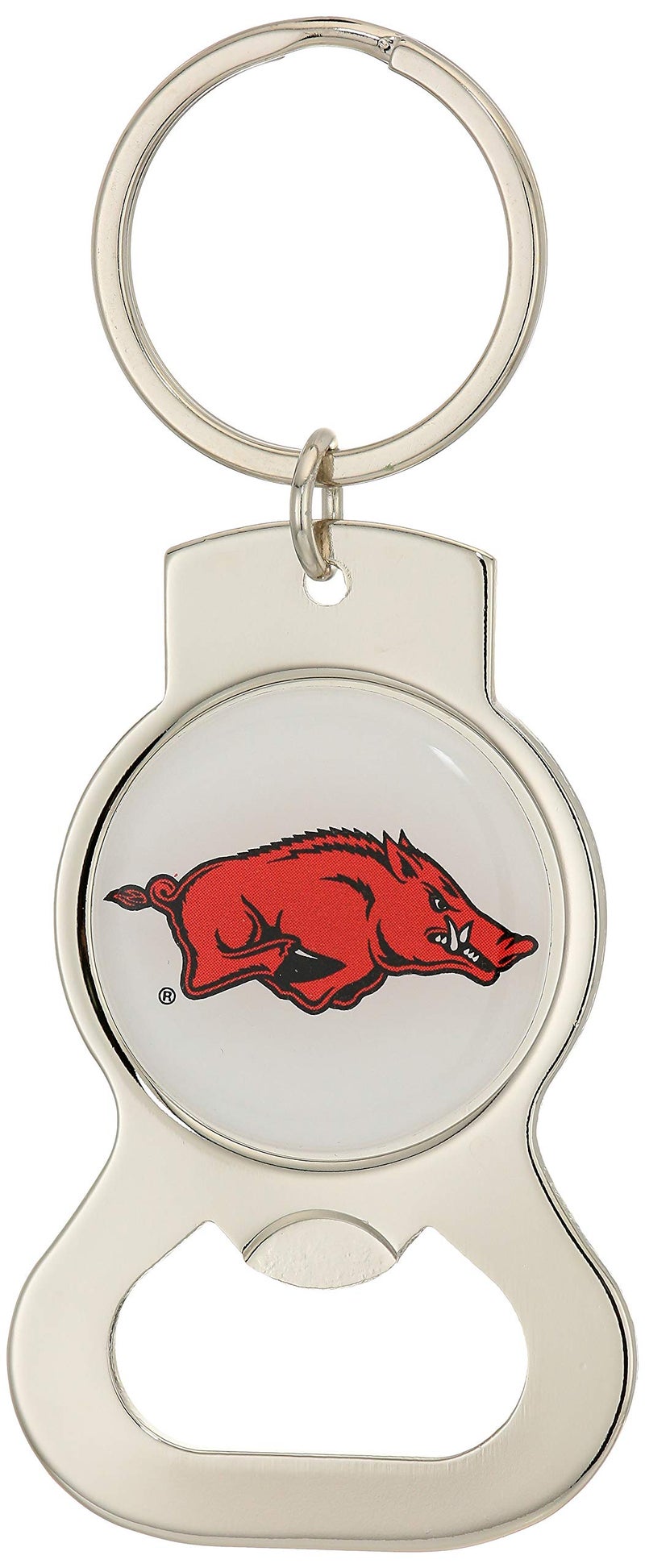 Siskiyou NCAA Siskiyou Sports Fan Shop Arkansas Razorbacks Bottle Opener Key Chain One Size Team Color - Image 1